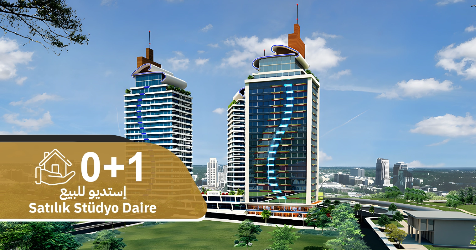 عرض رقم 402 شقة استديو 0+1 فارغة للبيع مجمع Delta Deluxe