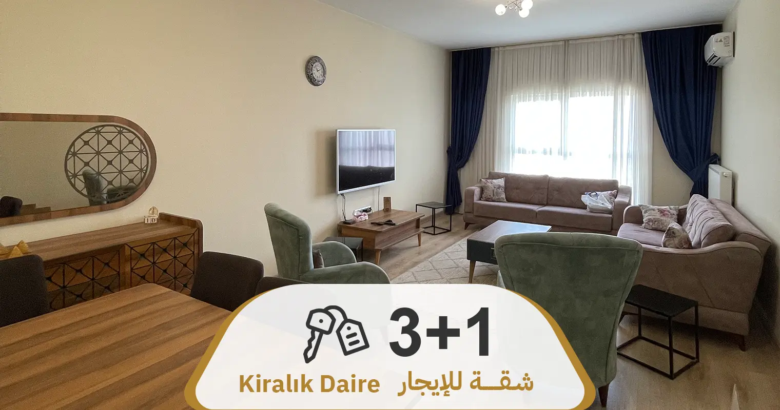 İlan No 699 3+1 Eşyalı Daire Nlogo sitesi